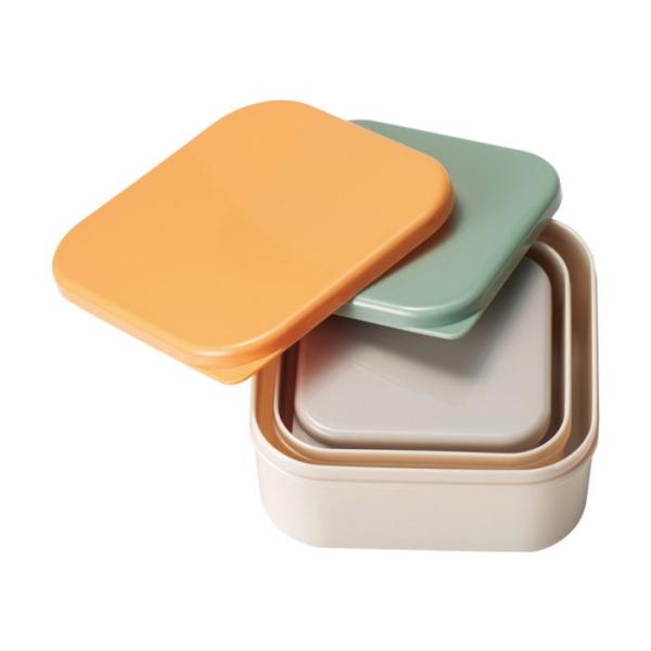 リル 再生プラスチック 保存容器 3個組 × 1個　SDGs