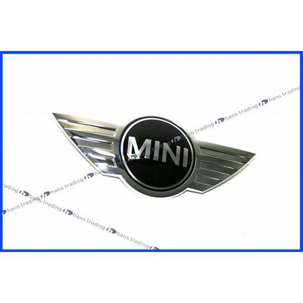 BMW ミニ 純正品  R50/R52 フロントエンブレム  ボンネットエンブレム  MINI  コンバーチブル / クーペ 用 51140660106