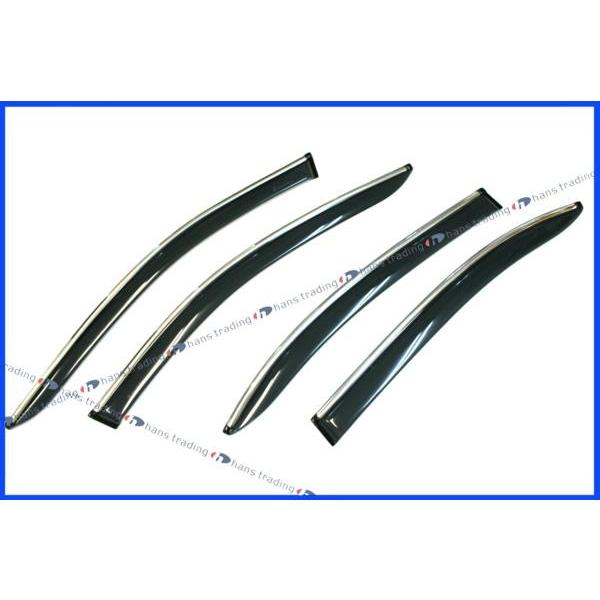 純正品 Sクラス W222 ロング用 ドアバイザー サイドバイザー 4pcs / 1 