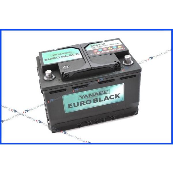 ベンツ ヤナセ ユーロ EUROブラック メインバッテリー 75Ah 正規品