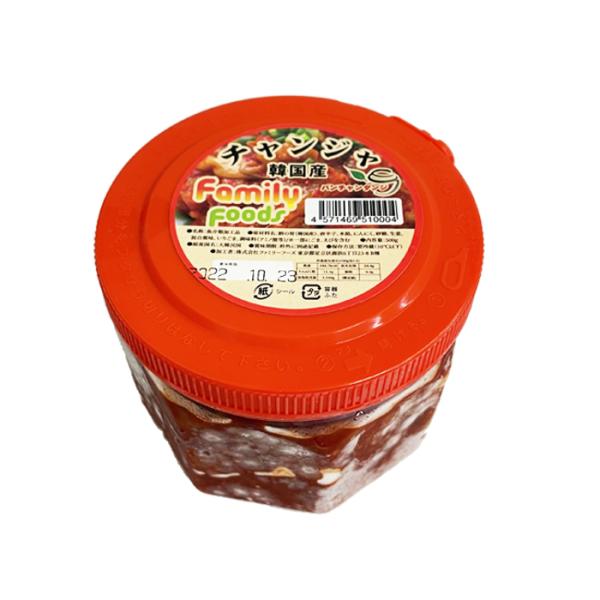 ファミリーフーズ　韓国産 チャンジャ 500g PT「クール便選択」