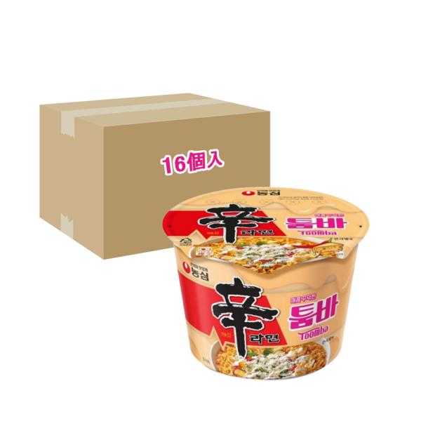 ☆地域別送料無料☆【農心】辛ラーメン トゥーンバ カップ麺 113g 1