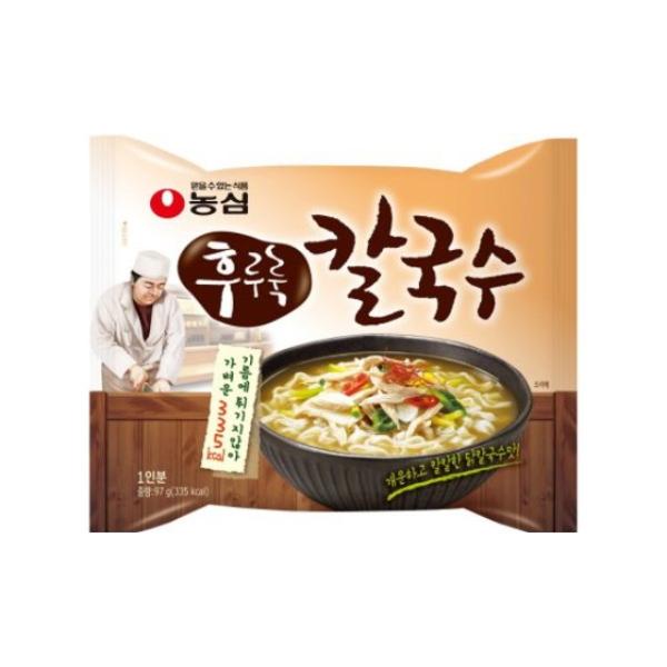 農心 フルル カルグクス素麺 97g　韓国食品 韓国人気らーめん 米ヌードル グッス クッス そめん そうめん かるぐっす