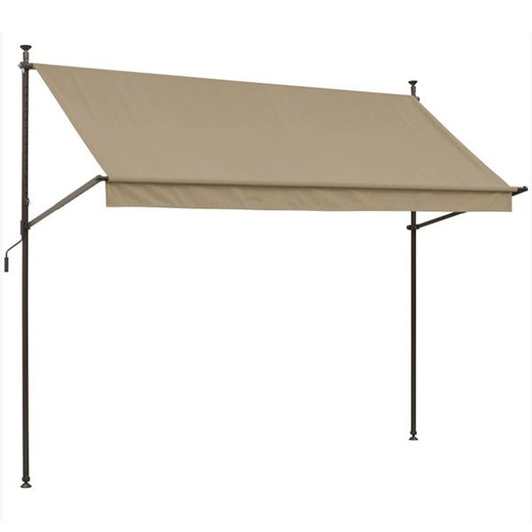 日よけ シェード クールサマーオーニング ウォーターガード ベージュ 3000 メーカー直送 代金引換 同梱不可 つっぱり式 Depos 通販 Yahoo ショッピング