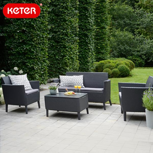 KETER 屋外家具 ガーデンファニチャー 雨ざらし ソファセット KETER 屋外家具 ガーデンファニチャー 雨ざらし ソファセット