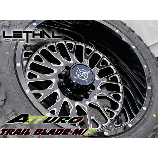 即納 ハマーH2 ハマーH1 LEATHAL OFFROAD 22インチマッドタイヤ