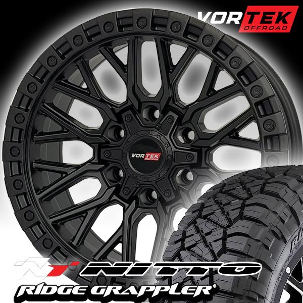 ニットータイヤ VORTEK OFFROAD VRT608 17x9J ハイラックス GUN125