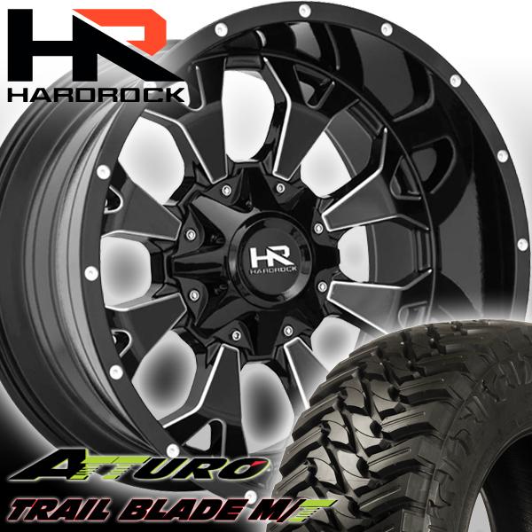 HARDROCK OFFROAD H711 20x12J 20インチマッドタイヤホイールセット