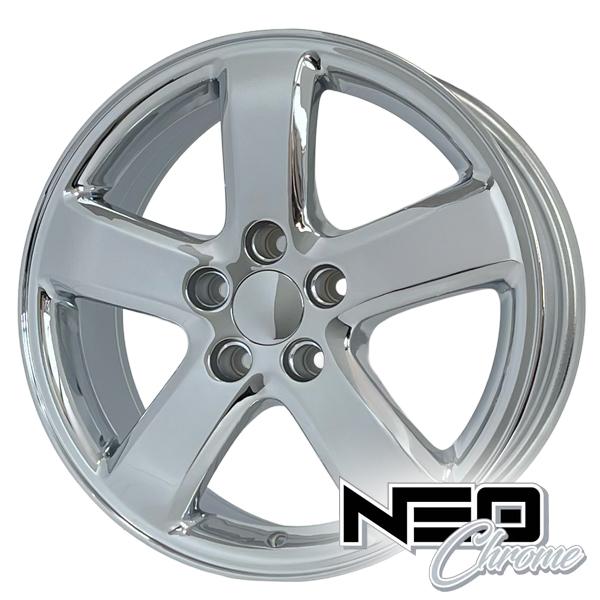 その①NI さま専用 TOYOTA 15インチ クロームホイール 4個セット 新品 NEO CHROME NC01 17インチホイール4本セット PCD114.3-5穴 D21