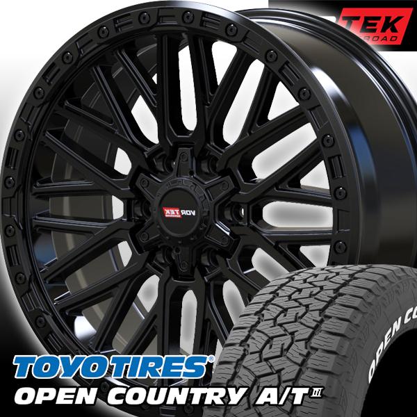 断捨離中！ノースフェイス大好き 専用！225/60R18 タイヤ・ホイールセット OPEN COUNTRY VORTEK OFFROAD VRT608 現行タンドラ セコイア PCD139.7
