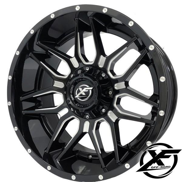 新品ホイール４本セット】 XF OFFROAD XF222 20x10J -12 150/139.7-5H 