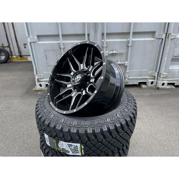 新品20インチタイヤホイールセット XF OFFROAD XF222 20x10J pcd114.3