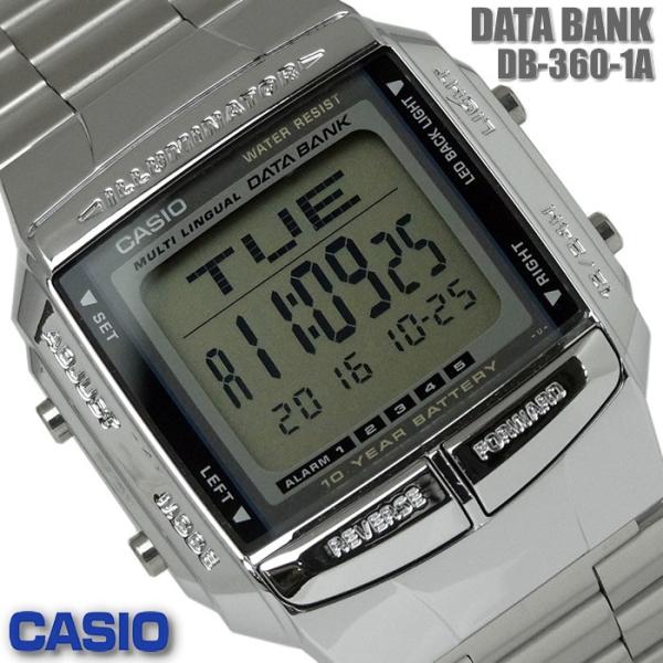 CASIO（カシオ） メンズ 腕時計 データバンク 海外モデル DB-360-1A