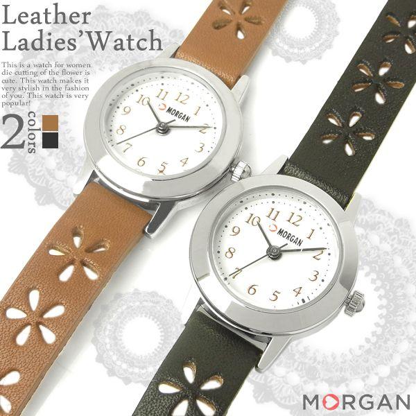 高級感 レディース 腕時計 レザー ウォッチ フラワー 型抜き 腕時計 ブランド Morgan モルガン アクセサリー ウォッチ Mg304 1 Mg304 2 ナチュラル 可愛い プレゼント 激安 Watch うでどけい とけい 時計 Morgan モルガン 腕時計 レディース レディース 腕時計