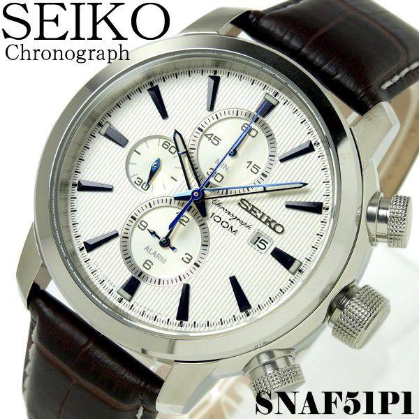 セイコー Seiko 腕時計 メンズ 腕時計 クロノグラフ Seiko 革ベルト Buyee Buyee 日本の通販商品 オークションの代理入札 代理購入