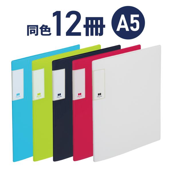 クリアファイル ハピラ スリムマックス A5 20ポケット 12冊