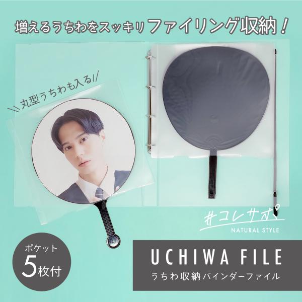 [Release date: April 26, 2024]アイドルうちわや応援うちわをファイリング収納！持ち手の位置をずらせばスリムに収納可能！クリアファイルのような素材でうちわをしっかり保護対応サイズ：ジャンボうちわ（285×295mm...