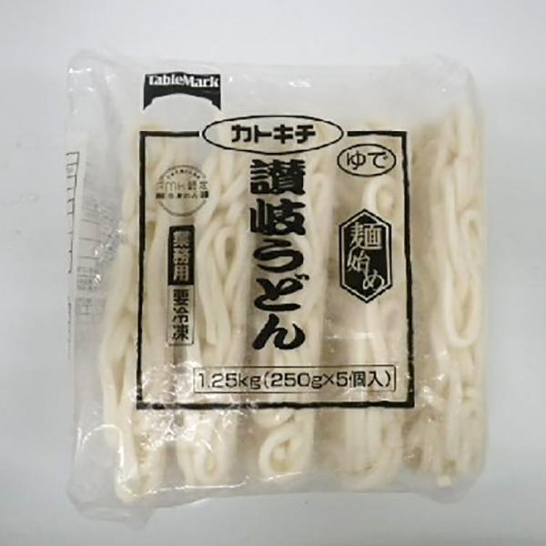 テーブルマーク 麺始め 讃岐うどん 250×5個  冷凍　爆買