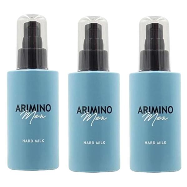 【まとめ買い】3個 セット アリミノ(ARIMINO) メン ハードミルク 100g ヘアワックス クリア