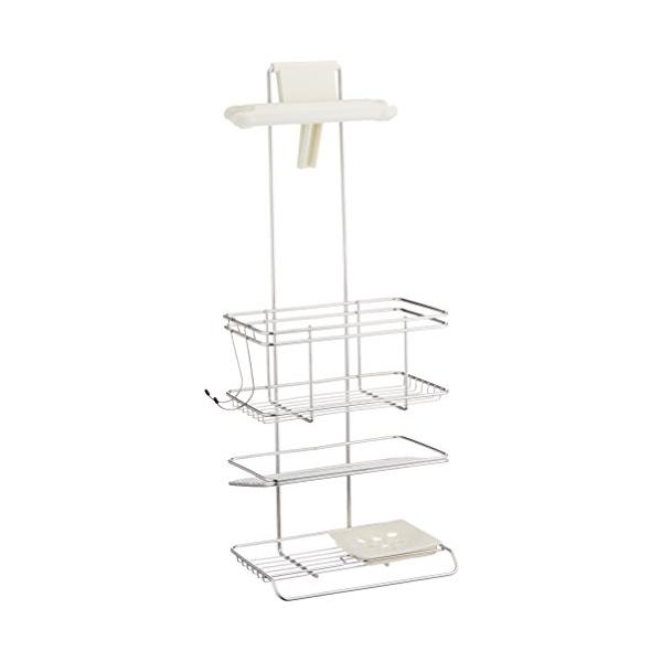 ベルカ(Belca) Belca ステンレス シャワーラック 3段 幅22.4×奥行14.7×高さ55.9cm バス収納 FH-315
