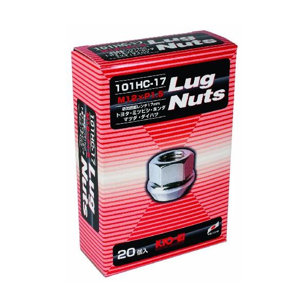 他サイト： KYO-EI [ 協永産業 ] ラグナット [ 個数:20個入 ] [ 貫通タイプ 17HEX ] M12 x P1.5 101HC-17-20の商品画像
