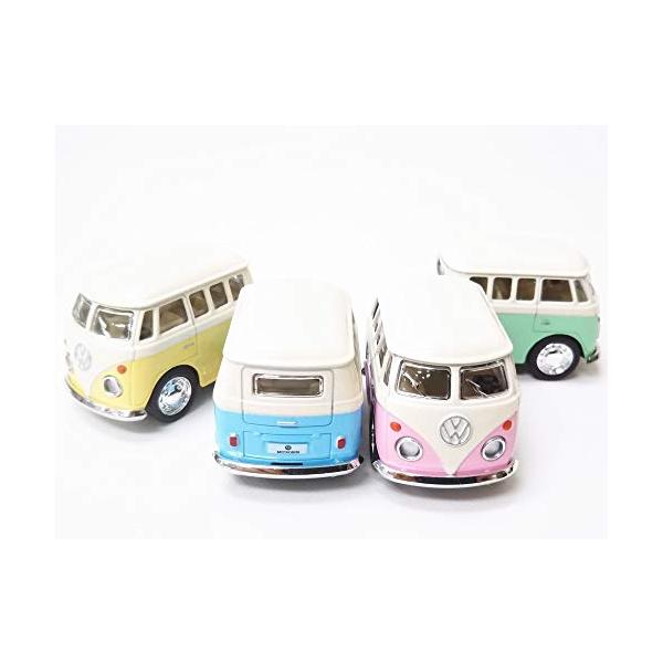 KINSFUN ワーゲンバス　ミニカー　プルバック　メタル KINSFUN ワーゲンバス ミニカー プルバック メタル - メルカリ