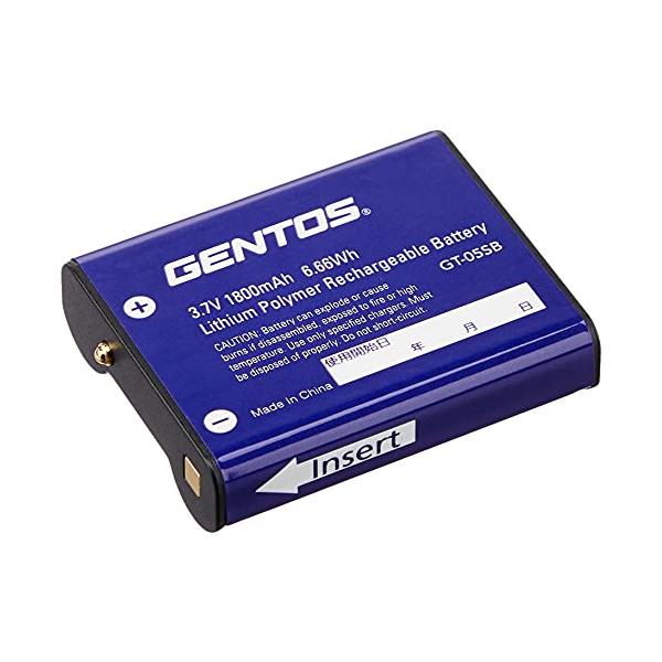 他サイト： GENTOS(ジェントス) ヘッドライト GT-105R/305R/505R用 専用充電池 GT-05SBの商品画像