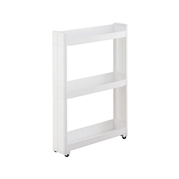 他サイト： 不動技研 スマートワゴンFit 55-3段 サイズ:幅12.5×奥行55×高さ76.2cmの商品画像