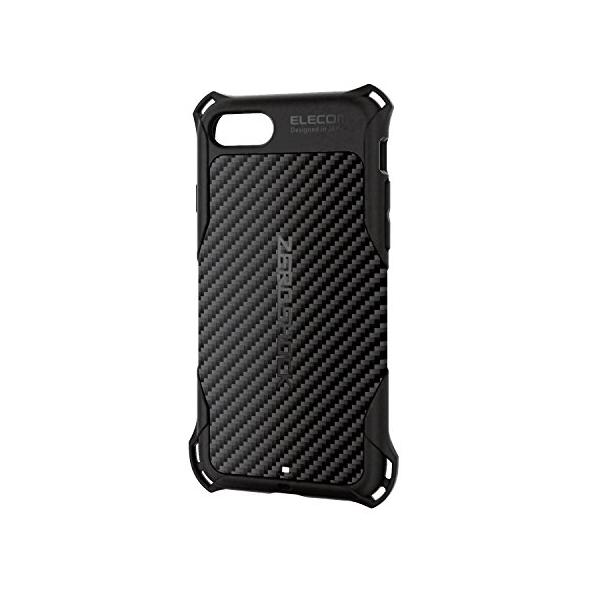 他サイト： エレコム iPhone SE (2020 第2世代) / 8 ケース カバー 衝撃吸収 【 落下時の衝撃から本体を守る 】 ZEROSHOCKの商品画像