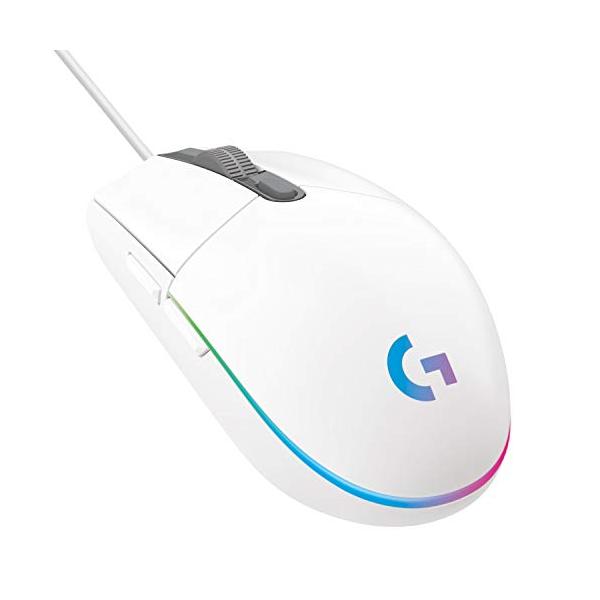 他サイト： Logicool G ゲーミングマウス G203 有線 USB 接続 マウス G203-WH 軽量 85g LIGHTSYNC RGB 6個プロの商品画像