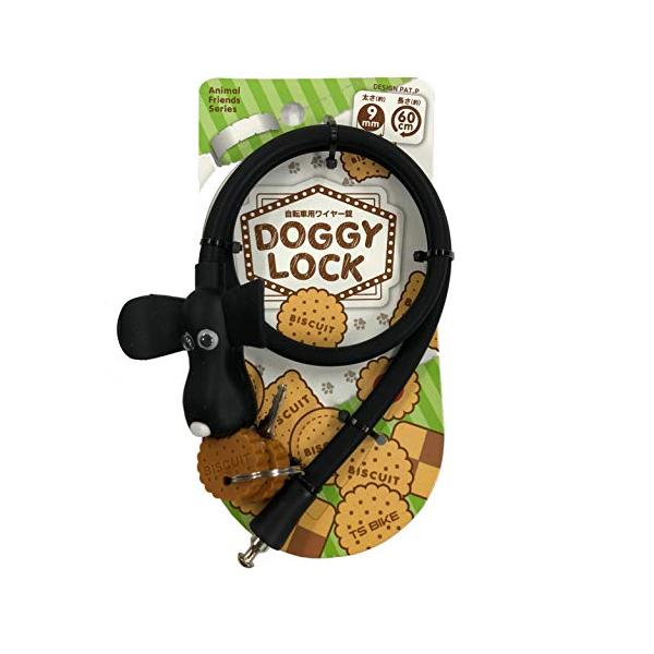 他サイト： TS BIKE(ティーエスバイク) DOGGY LOCK (ドギーロック) φ9mm×60cm DG-01 ブラックの商品画像