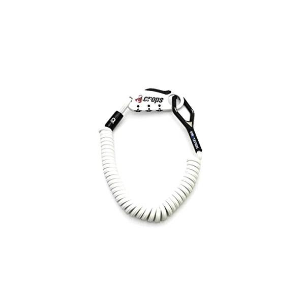 他サイト： クロップス(crops) 形状記憶ケーブル 自転車ロック Q-BIRO (キューバイロ) | 2mmダブル×1800mm 3桁ダイヤル CP-Sの商品画像