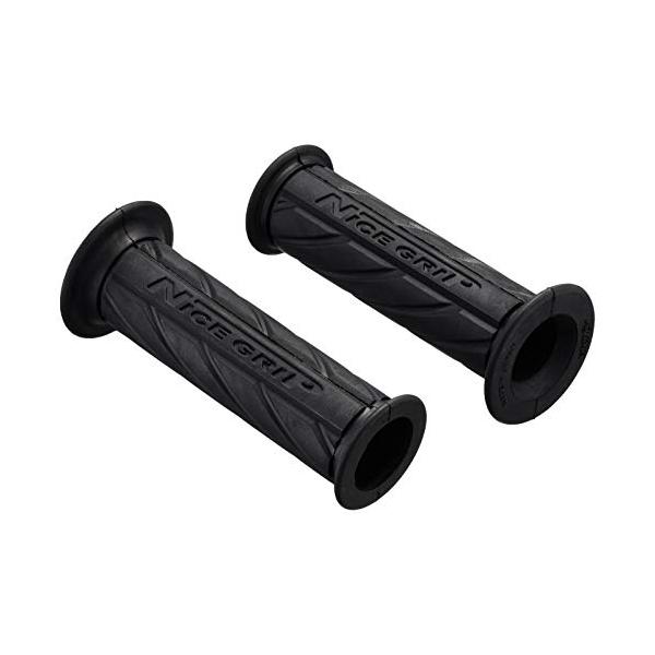 他サイト： キジマ (kijima) バイク バイクパーツ グリップラバー NICEネオミニ ブラック 110X22.2 貫通タイプ 201-6723の商品画像
