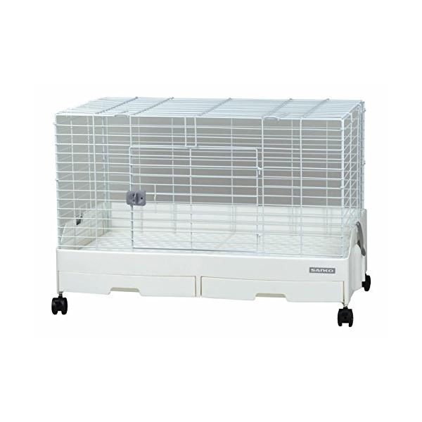 三晃商会 SANKO 小動物 組み立て C62 イージーホーム エボ 80WH 三晃商会 SANKO 小動物 組み立て C62 イージーホーム エボ 80WH 白