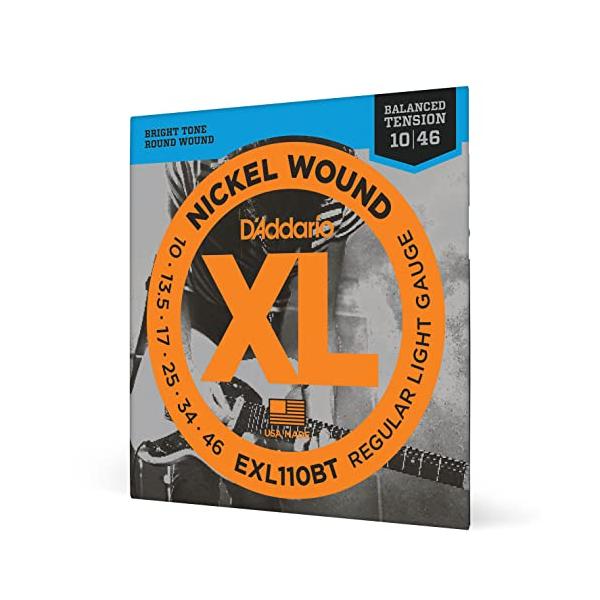 他サイト： D'Addario ダダリオ エレキギター弦 ニッケル バランスドテンション Regular Light .010-.046 EXL110BTの商品画像