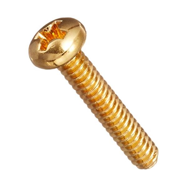 他サイト： SCUD シングルコイルピックアップ取付ビス、インチサイズ、8P ゴールド W-SPGの商品画像