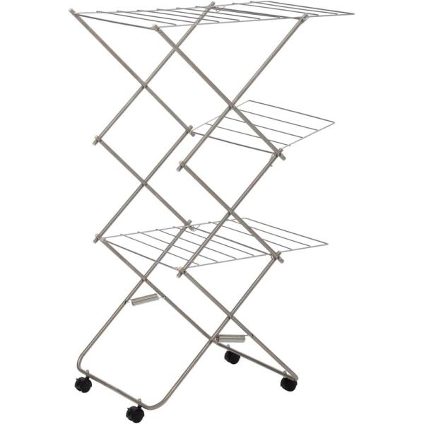【新着商品】大木製作所 洗濯物干し 室内用 折りたたみ式 3段 57×75×高さ 大木製作所 洗濯物干し 室内用 折りたたみ式 3段 57×75×高さ122 車輪