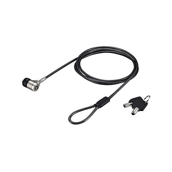 他サイト： バッファロー BUFFALO ピンシリンダー錠ワイヤーロック(統一キー対応) BSL05S01の商品画像