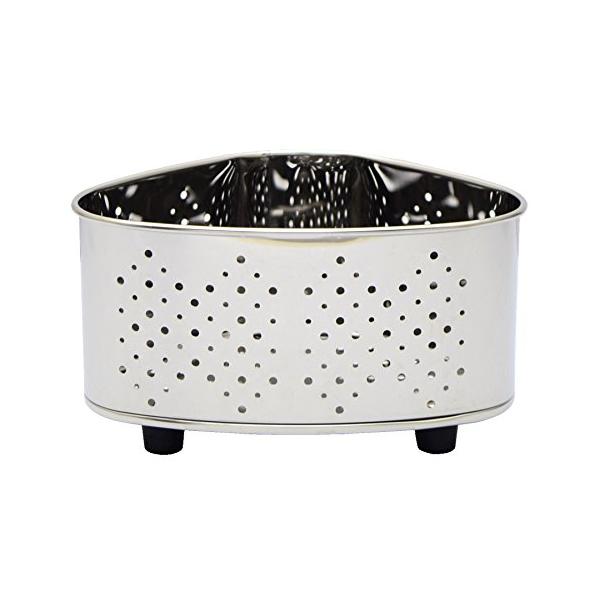 他サイト： 日本製 抗菌 高儀 TAKAGI 抗菌ステンレスミニ三角コーナー シルバーの商品画像