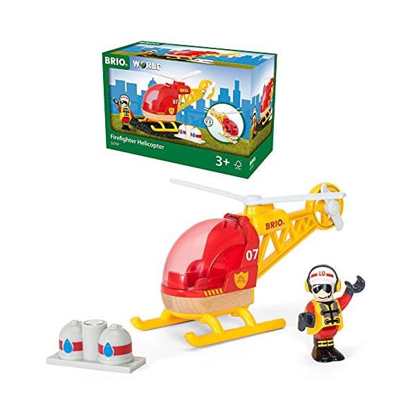 他サイト： BRIO WORLD レスキューヘリコプター 33797の商品画像