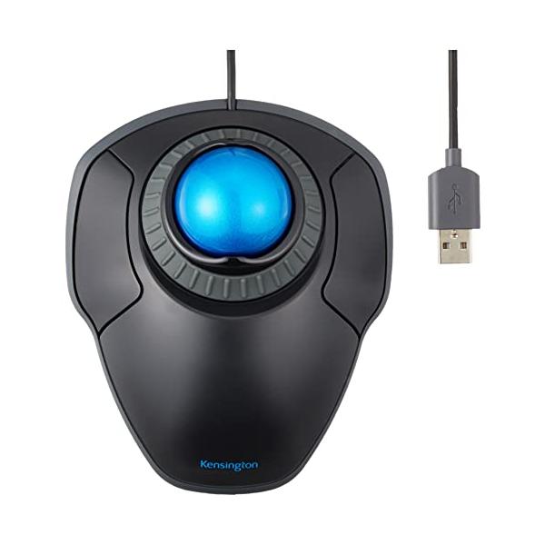 他サイト： Kensington ケンジントン オービットトラックボールウィズスクロールリング K72337JP ブラックの商品画像