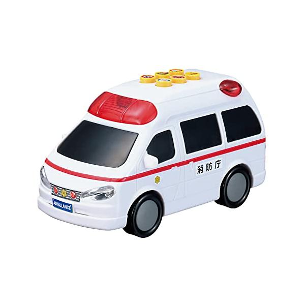 他サイト： マルカ(Maruka) おしゃべりピカピカ救急車 おもちゃ 車 3才以上 190479の商品画像
