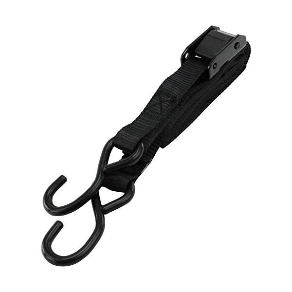 他サイト： SK11 カムバックル式ベルト荷締機 ブラック 25mm×2m BTO-252O(BK)の商品画像
