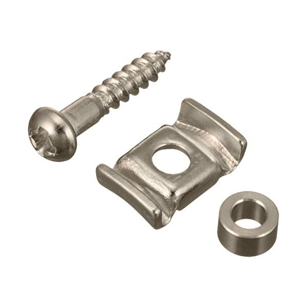 他サイト： SCUD ストリングリテイナー、ギター用、羽型、2.5mmスペーサー ニッケル SR-GW25Nの商品画像