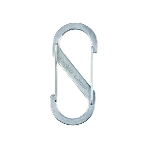 他サイト： NITEIZE(ナイトアイズ) エスビナー ステンレス カラビナ #5 シルバー SB5-03-11 (日本正規品)の商品画像