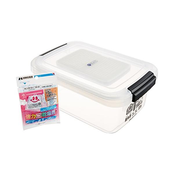 ハクバ HAKUBA ドライボックスNEO 5.5L クリア 防湿庫 KMC-36 : 川西