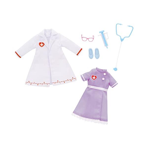 他サイト： タカラトミー(TAKARA TOMY) リカちゃん LW-14 ドクター&amp;ナースドレスセットの商品画像