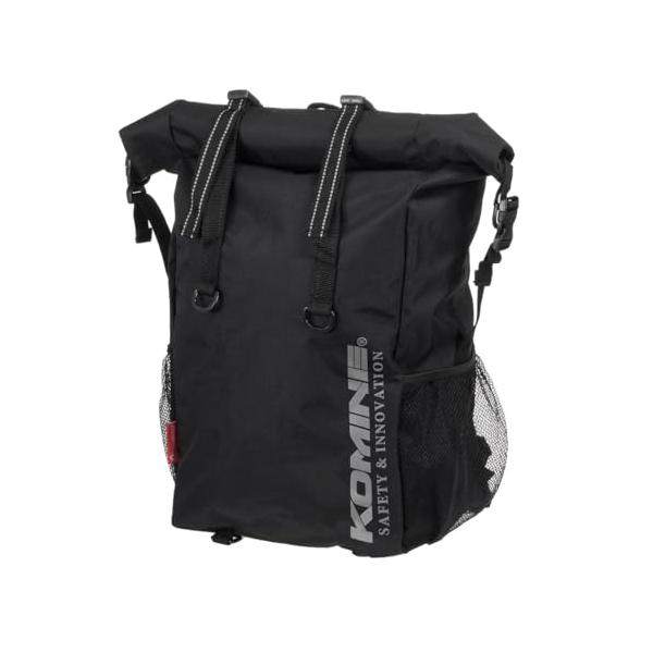 コミネ(KOMINE) バイク用 ウォータープルーフライディングバッグ20 リフレクティブブラック 20L SA-208 629 防水