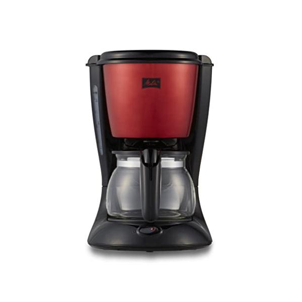 (未使用･未開封品)メリタ(Melitta) フィルターペーパー式 コーヒーメーカー ツイスト ルビーレッド 5杯用 SCG58-5R メリタ(Melitta) フィルターペーパー式 コーヒーメーカー ツイスト