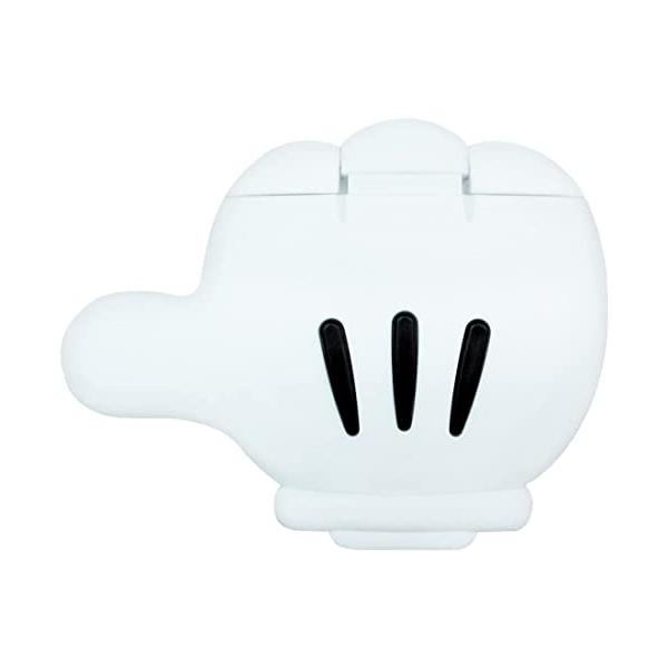 他サイト： 錦化成 携帯用ウェットティッシュふた ミッキー ホワイト/ブラック ウェットティッシュの乾燥を防ぐふたの商品画像